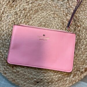 Kate Spade Pink Wristlet Clutch